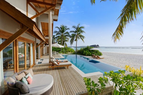 Faarufushi Island Residence with Pool is one of the most luxurious villas in the Maldives