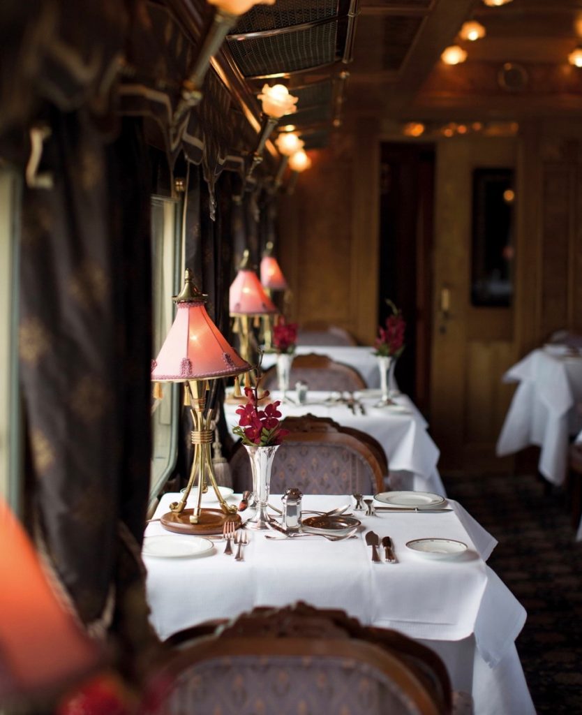 Traveling by train from Bangkok to Singapore on the Eastern & Oriental Express of Belmond. 