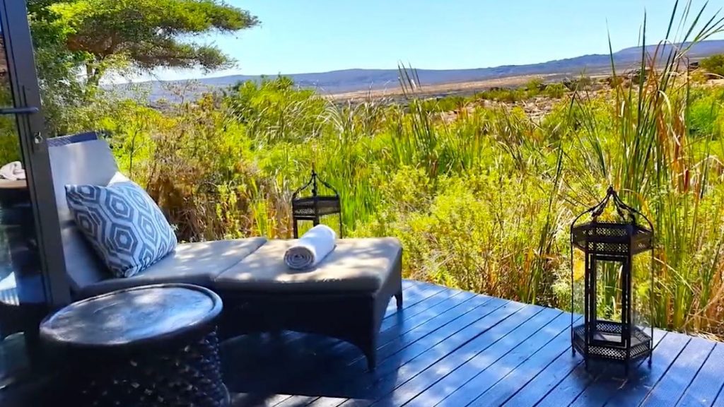 The award-winning spa of Bushman's Kloof in South Africa