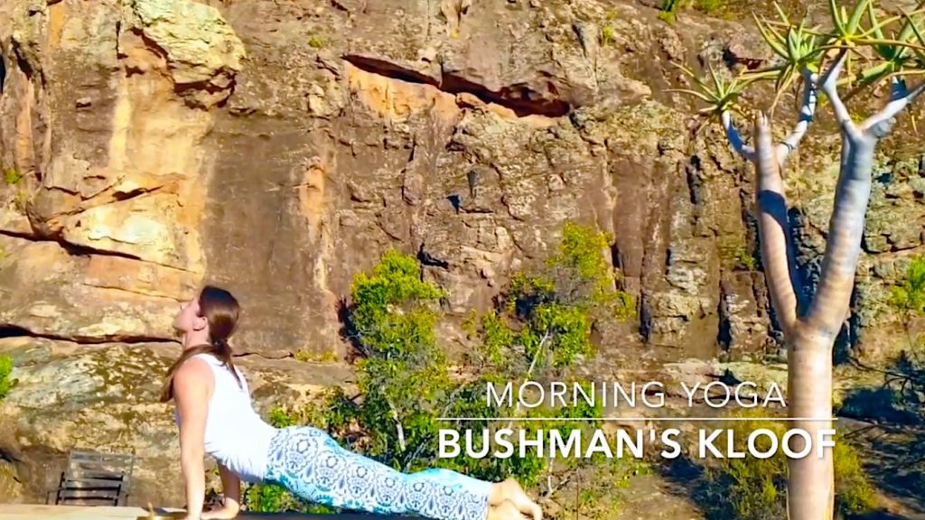 Yoga and a wellness retreat at Bushman's Kloof in the Cederberg Mountains of South Africa