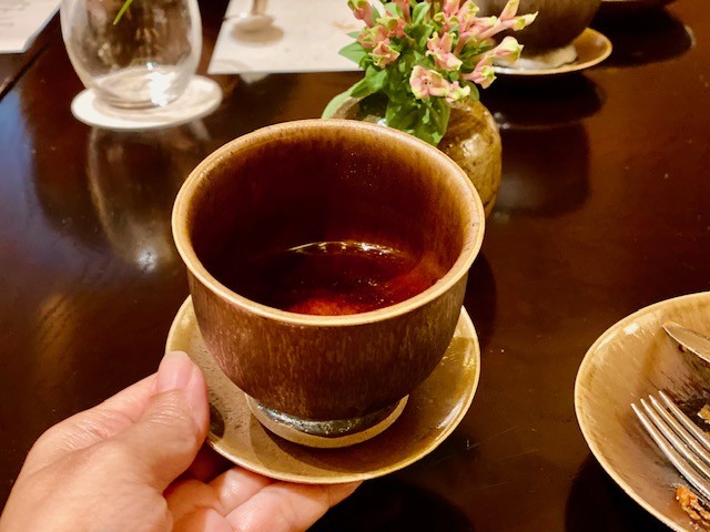 Afternoon tea at the lobby lounge of the Park Hyatt Kyoto in Japan