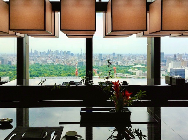 Tokyo skyline as seen from Aman Tokyo