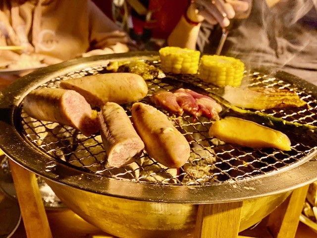 Barbecue dinner at The Kiroro Tribute Portfolio Hotel in Hokkaido