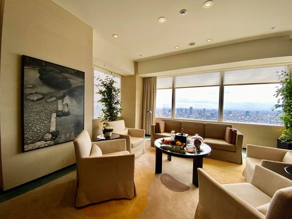 The Lost in Translation suite of the Park Hyatt Tokyo