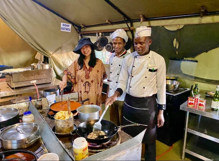 Cooking lessons in Tanzania