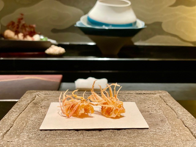 Mizuki Restaurant of the Ritz Carlton Kyoto is the best tempura restaurant