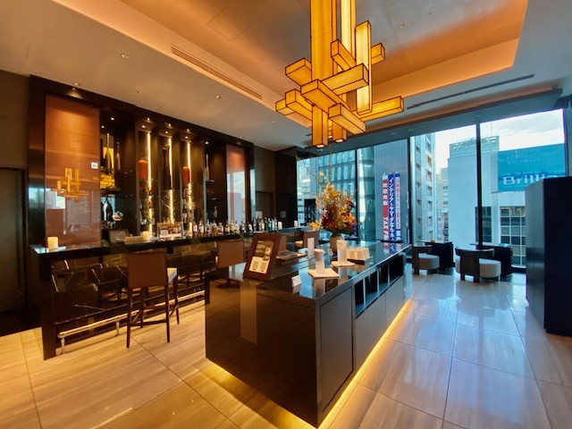 Lounge of the Oakwood Premier Tokyo