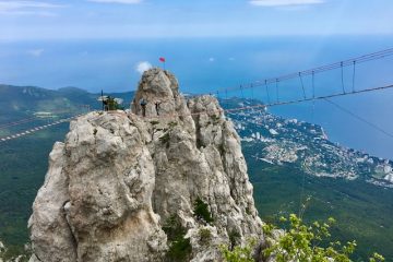 Climbing Ai Petri in the Crimea