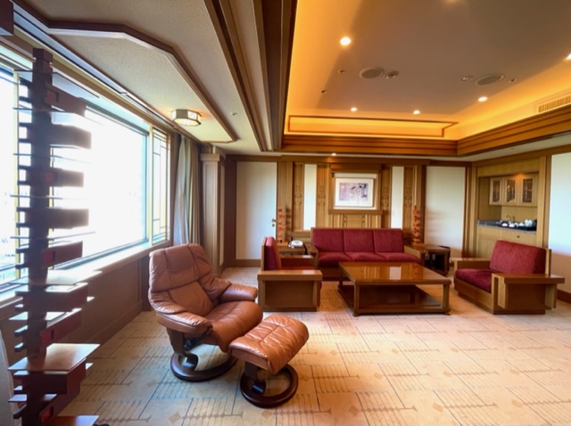 Frank Lloyd Wright Suite of the Imperial Hotel in Tokyo