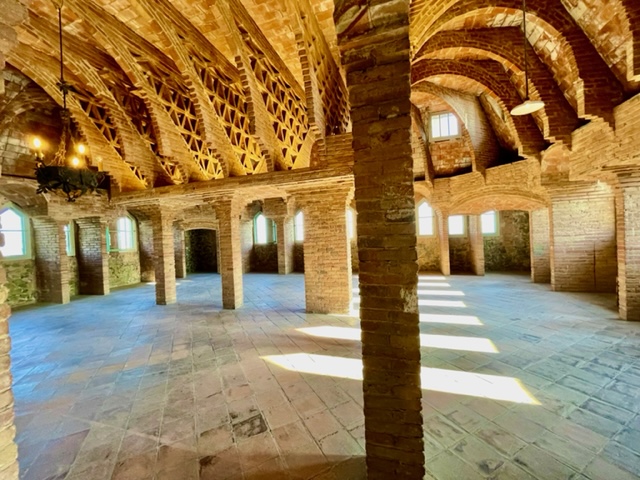 Bellesguard of Antonio Gaudi in Barcelona