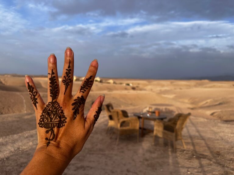 Inara Camp in the Agafay Desert