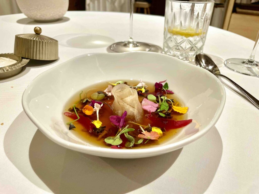Lunch at Divinum in Girona, Spain