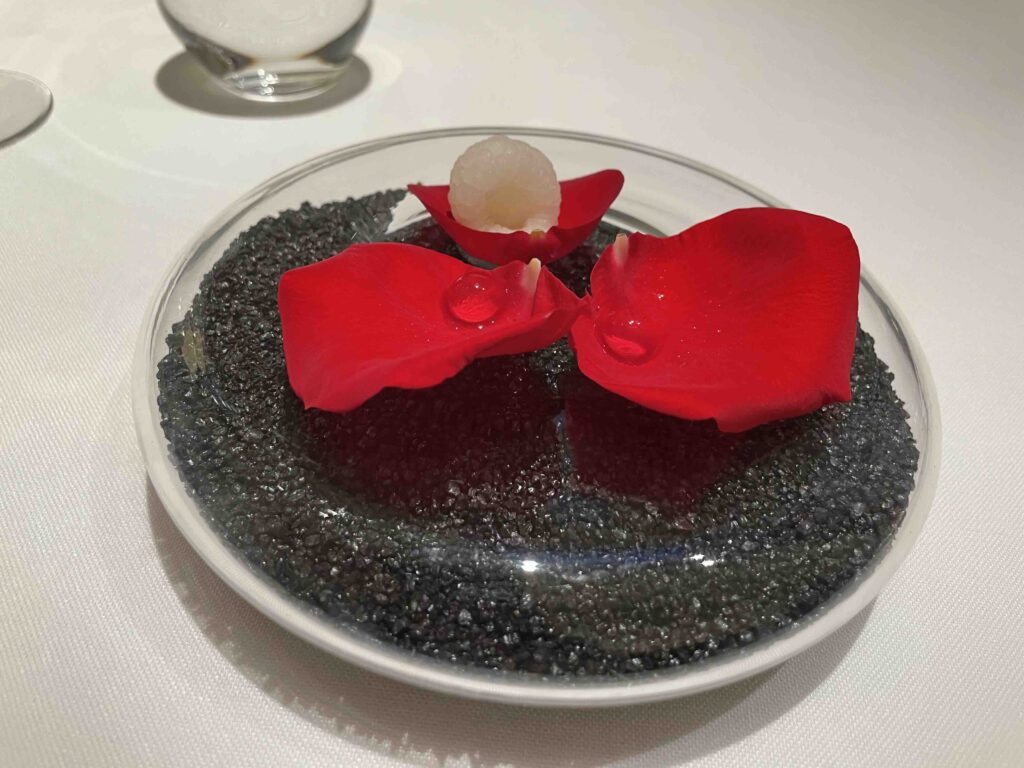The menu at Disfrutar in Barcelona is both inventive and playful.