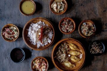 The food in Bhutan is fiery and spicy, created with ingredients directly sourced from the land.