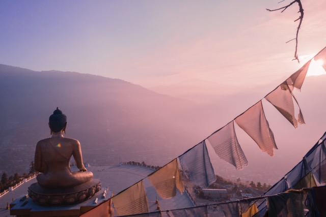 Beauty and buddhas are both in abundance in Bhutan