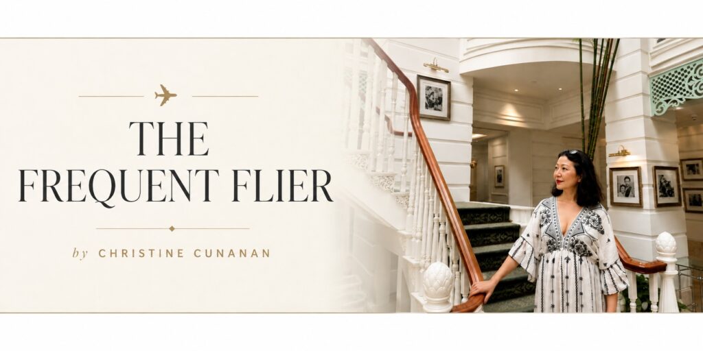 The Frequent Flier by Christine Cunanan, Editor-in-Chief of Travelife Magazine and owner of La Esperanza Granada in Spain
