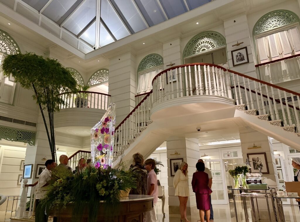 Author's Lounge of the historic Mandarin Oriental Bangkok