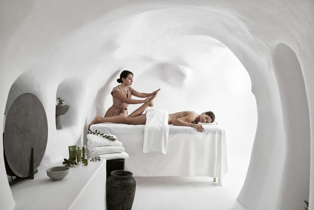 Therapists at the OMMA Spa offer treatments using the British skincare brand Elemis.