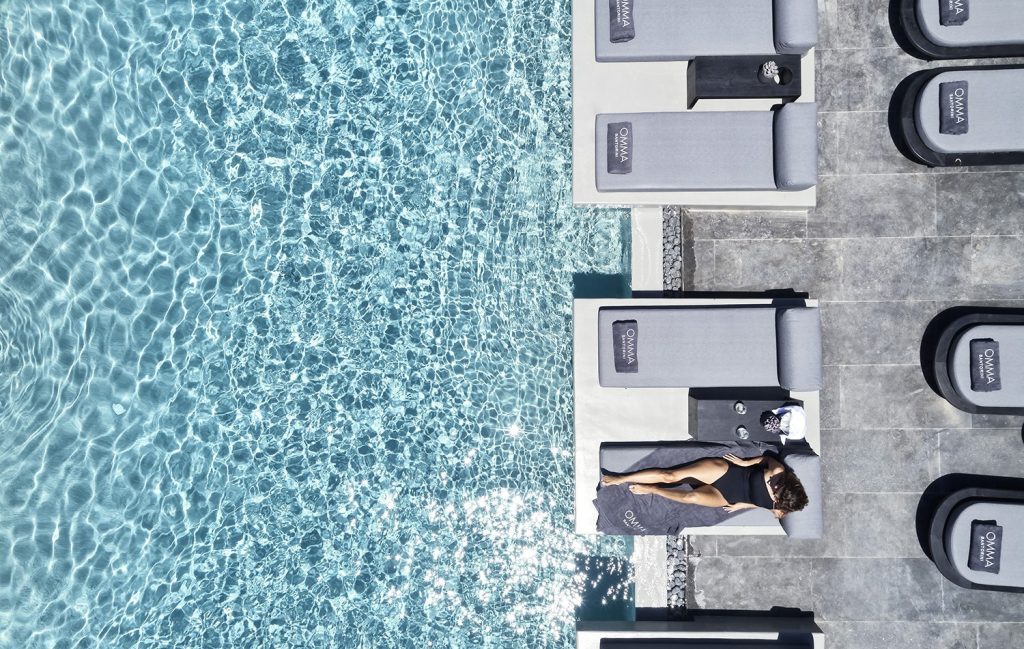 Therapists at the OMMA Spa offer treatments using the British skincare brand Elemis.